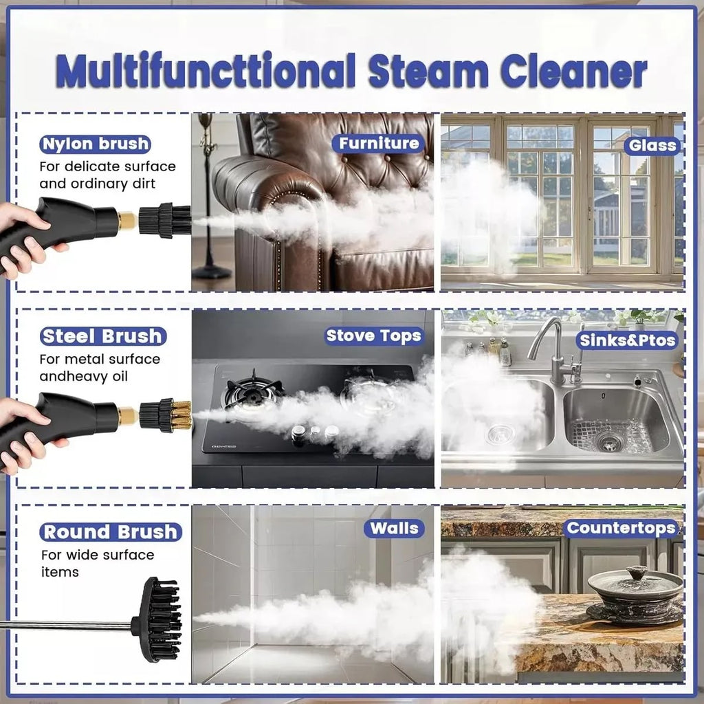 High-temperature pressure steam cleaner