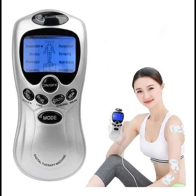Electro Estimulador Digital 8 Modos — Masaje y Relajación Muscular