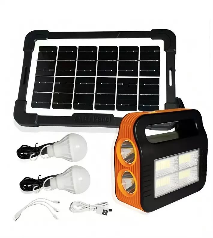 S - Kit solar Emergencia / 2 Bombilla