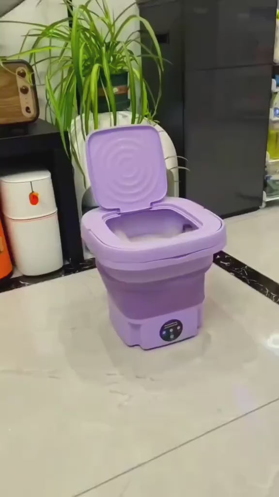 Mini Lavadora Portátil Plegable